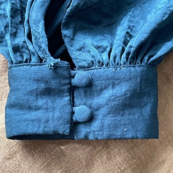 Wishlist Emerald Silky Blouse S - Picture 9 of 11